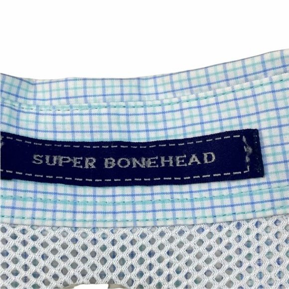 Columbia PFG Men's Sky Blue 100%Cotton Collared Button Down Casual Shirt Size XL - Picture 10 of 12